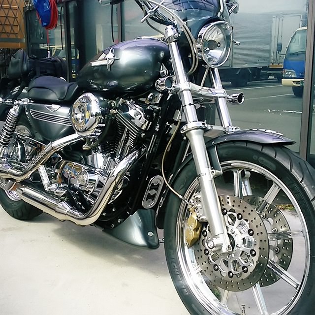 愛車:ハーレーダビッドソン スポーツスター1200R(改)